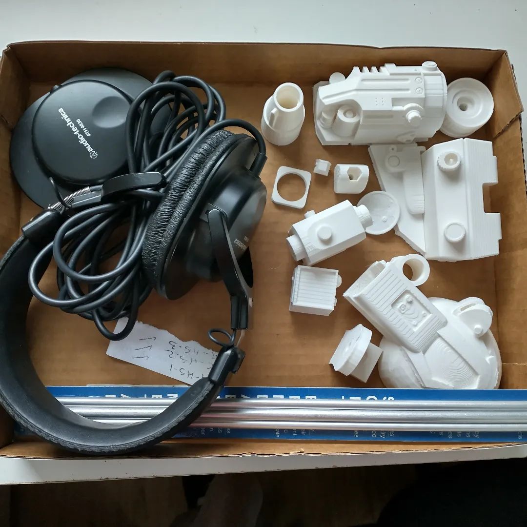 Headset - parts printed